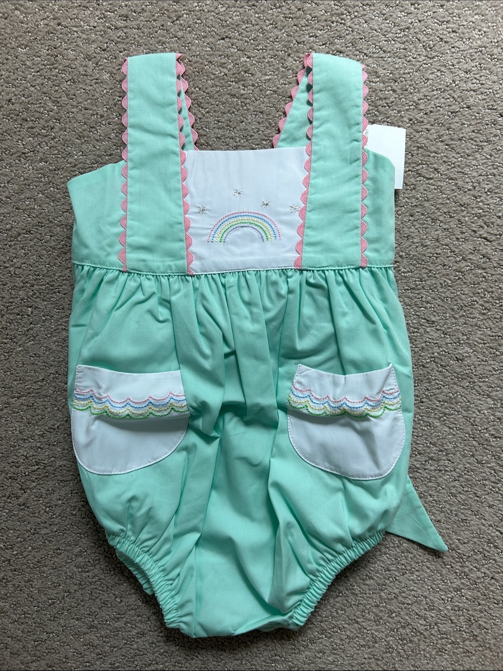 NWT The Proper Peony Mint Rainbow Bubble